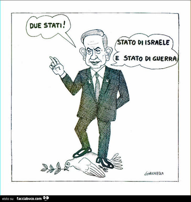 Due Stati! Stato di Israele e Stato di Guerra