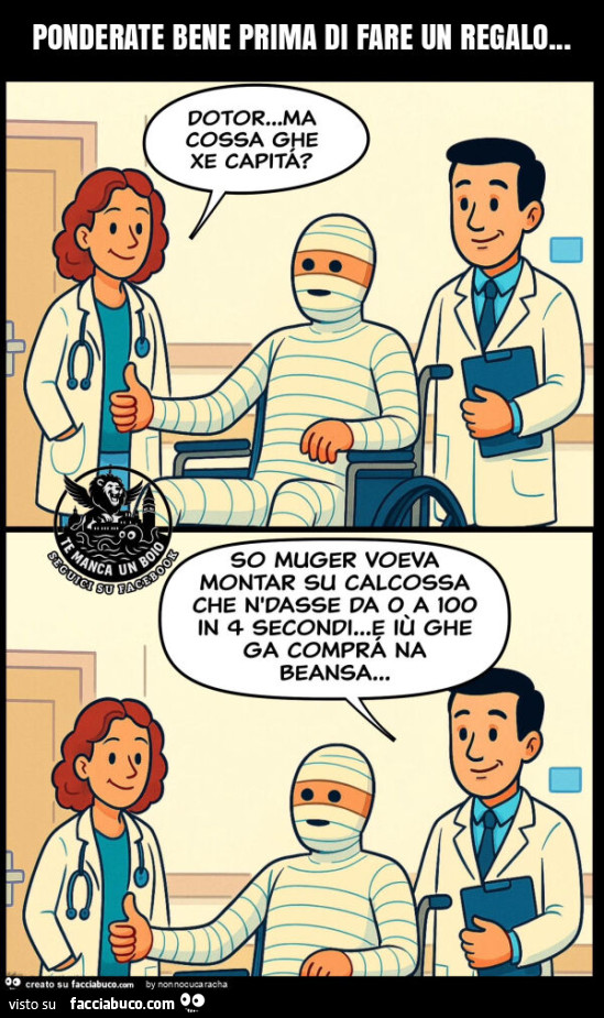 Ponderate bene prima di fare un regalo
