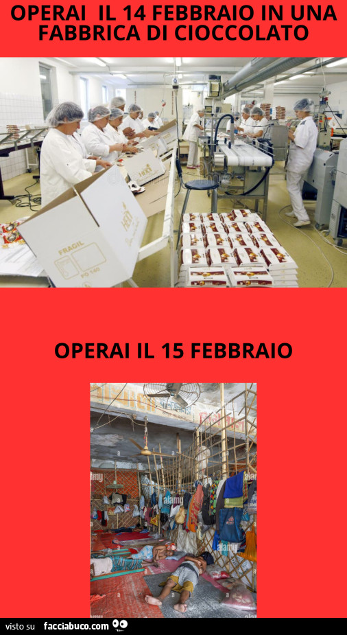 Operai a san valentino