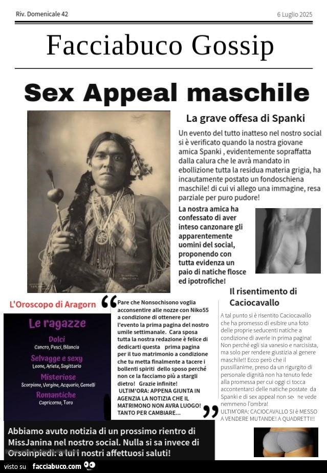 Facciabuco Gossip 42