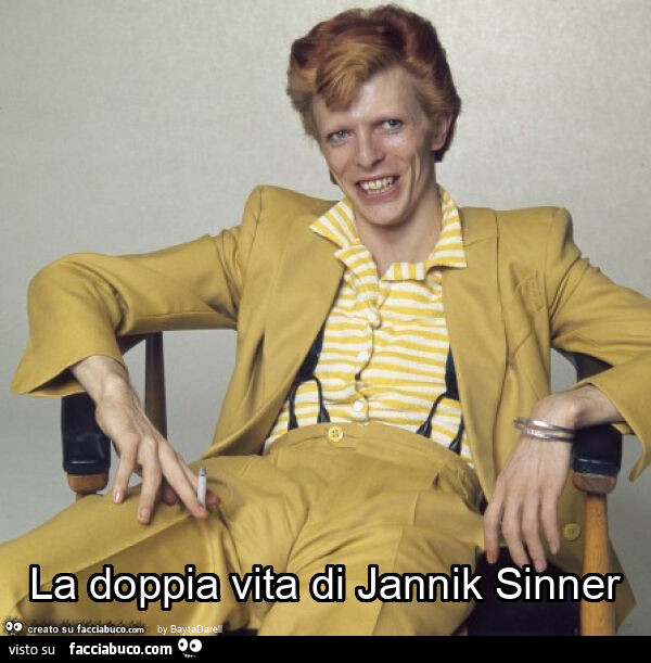 La doppia vita di jannik sinner