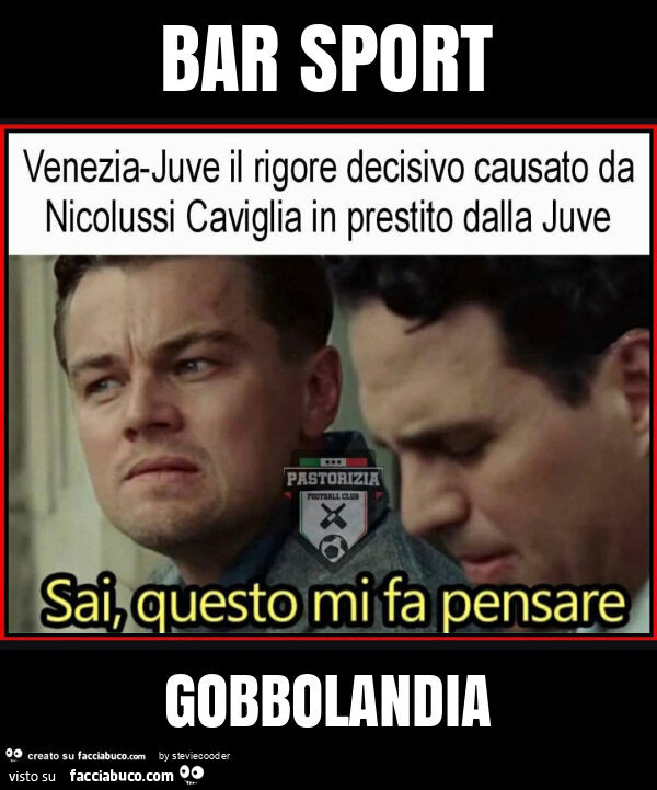 Bar sport gobbolandia