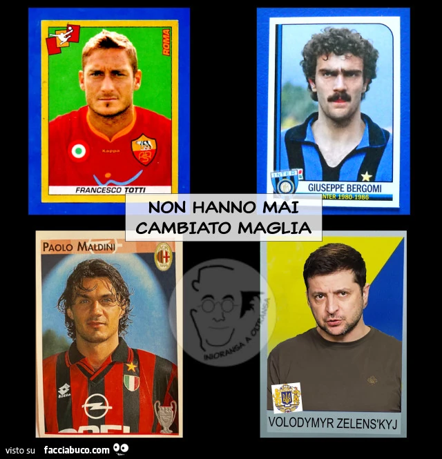 NON HANNO MAI CAMBIATO MAGLIA