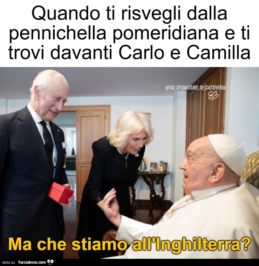 Ma che stiamo all'Inghilterra?