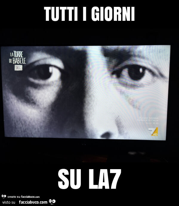 Tutti i giorni su la7