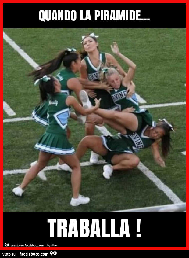Quando la piramide… traballa