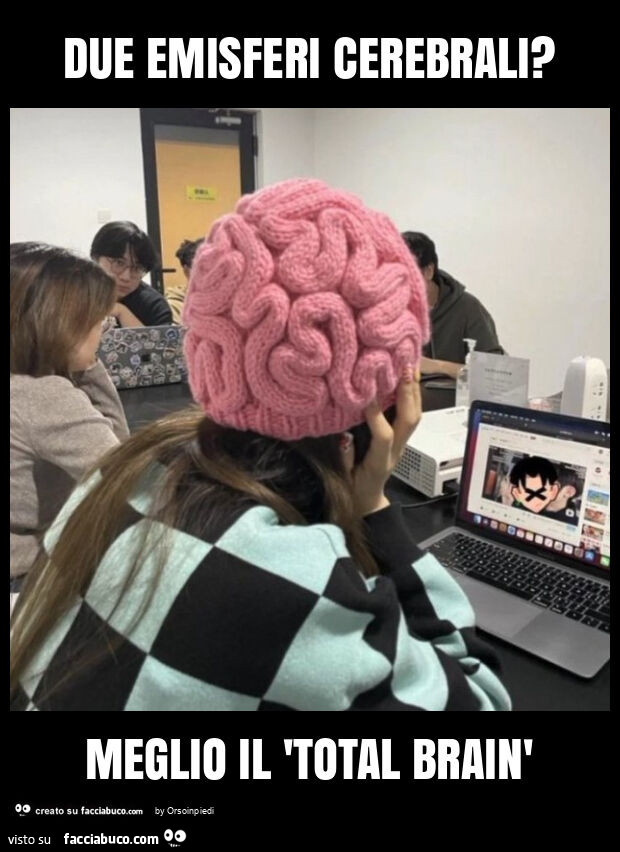 Due emisferi cerebrali? Meglio il 'total brain'