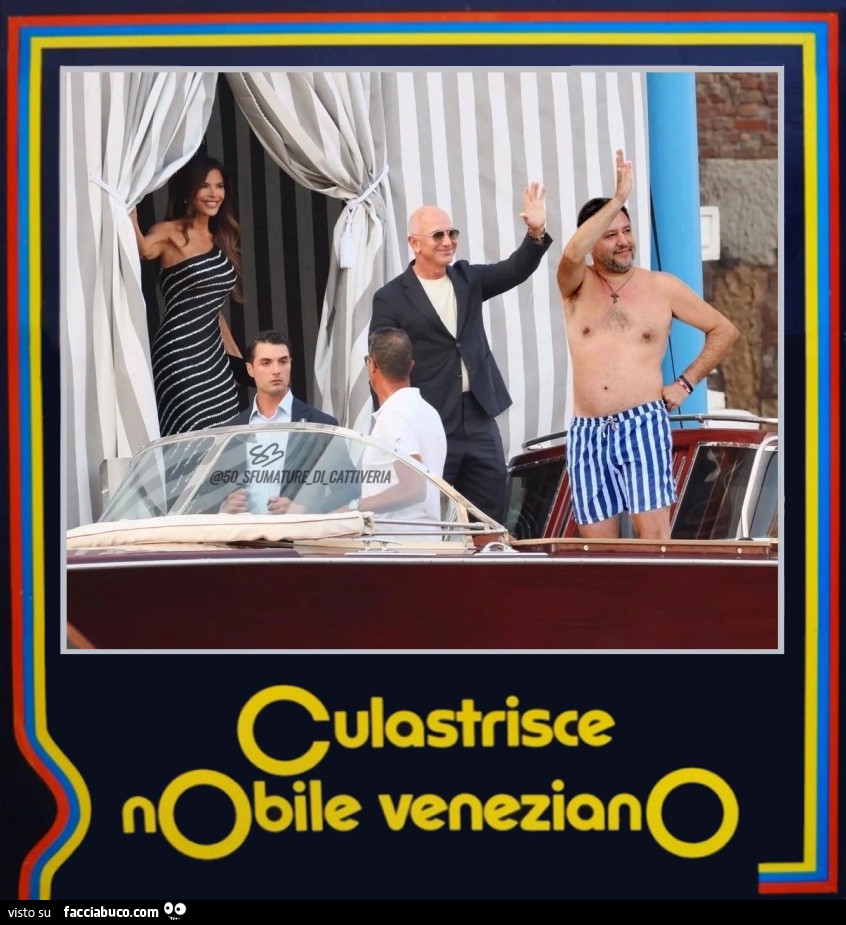 Culastrisce nobile veneziano