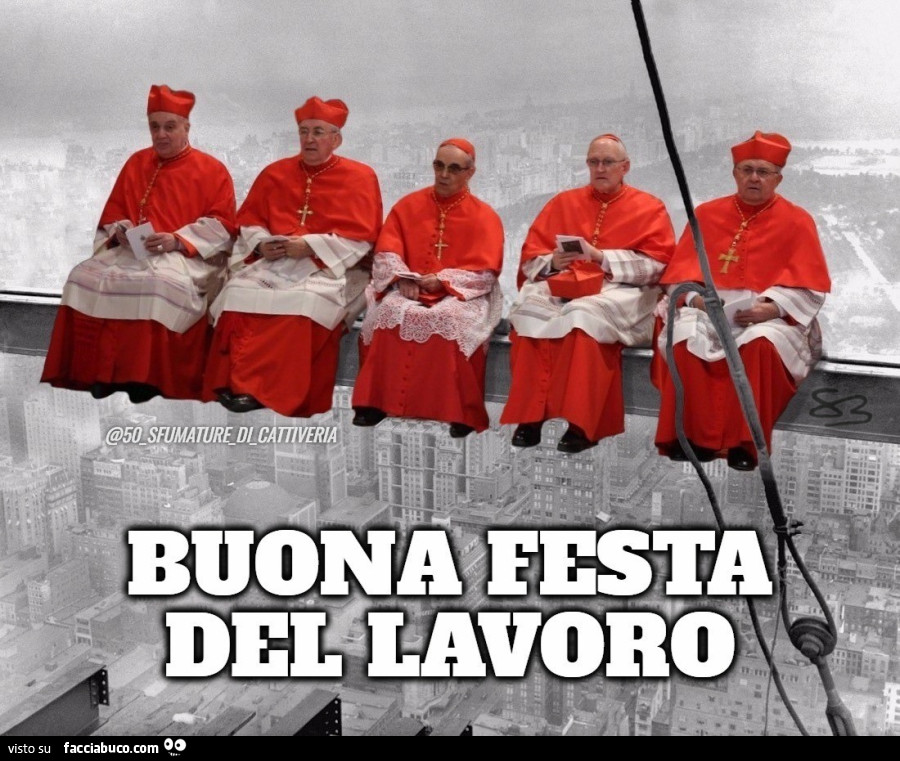 Buona festa del lavoro