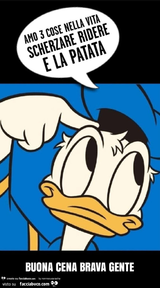 Buona cena brava gente