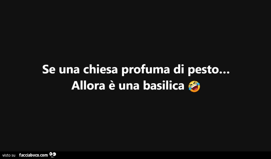 Se una chiesa profuma di pesto… allora รจ una basilica