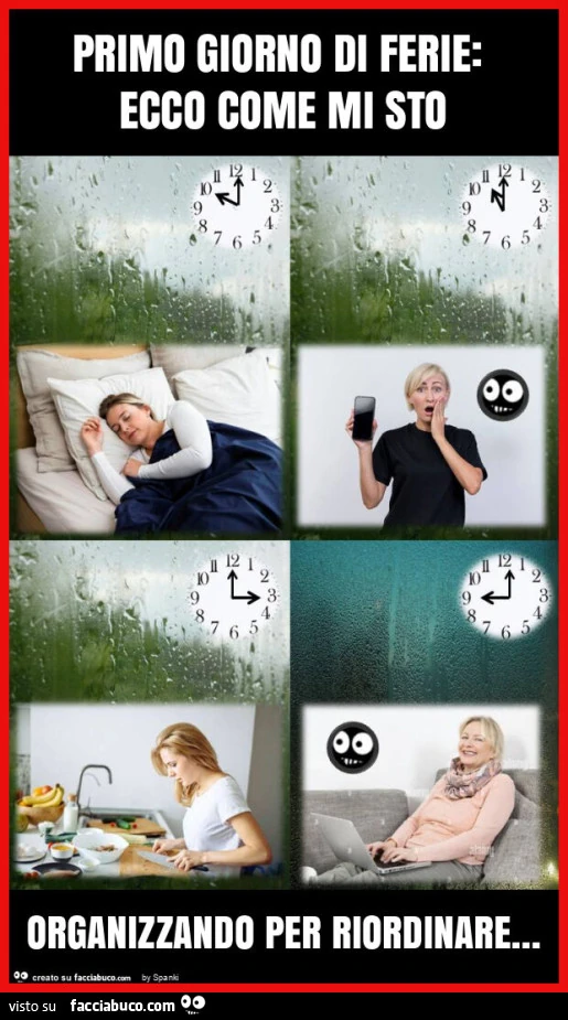 Primo giorno di ferie: ecco come mi sto organizzando per riordinare