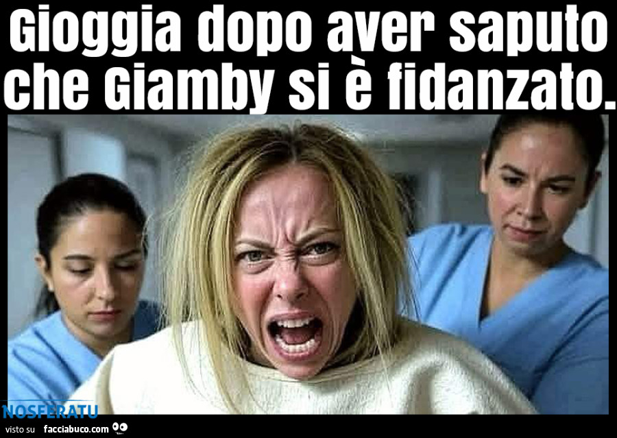 Gioggia dopo aver saputo che Giamby si è fidanzato