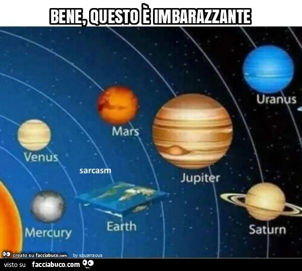 Bene, questo è imbarazzante