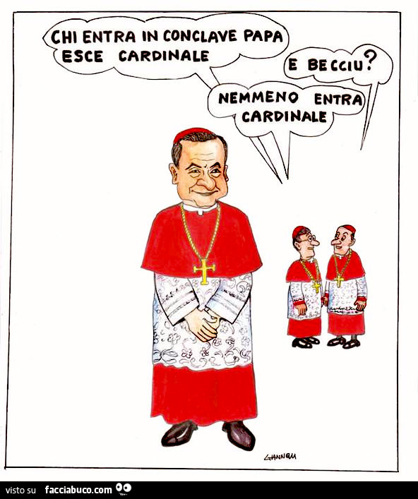 Chi entra in conclave papa esce cardinale