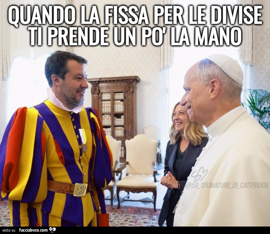 Quando la fissa per le divise ti prende un po' la mano