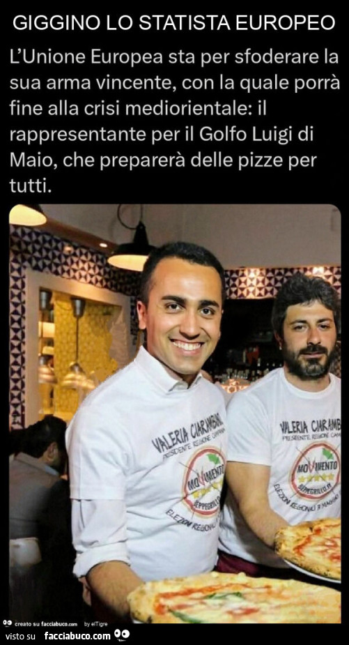 Giggino lo statista europeo