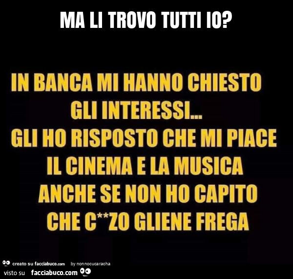 Ma li trovo tutti io?
