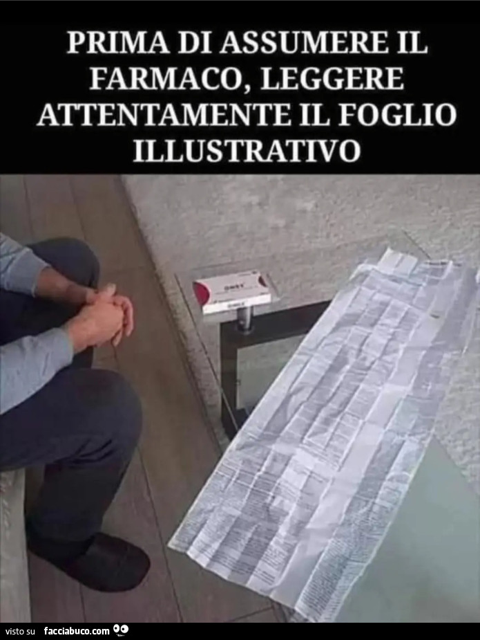 Il bugiardino