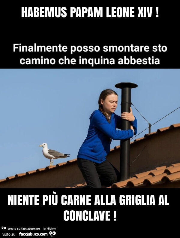 Habemus papam leone xiv! Niente più carne alla griglia al conclave