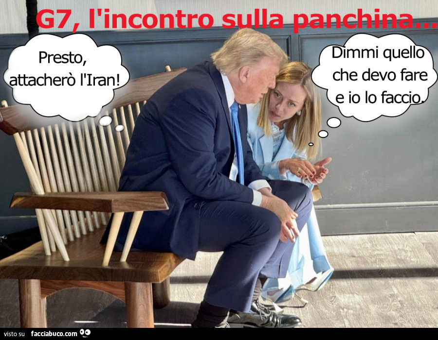 G7 l'incontro Trump Meloni