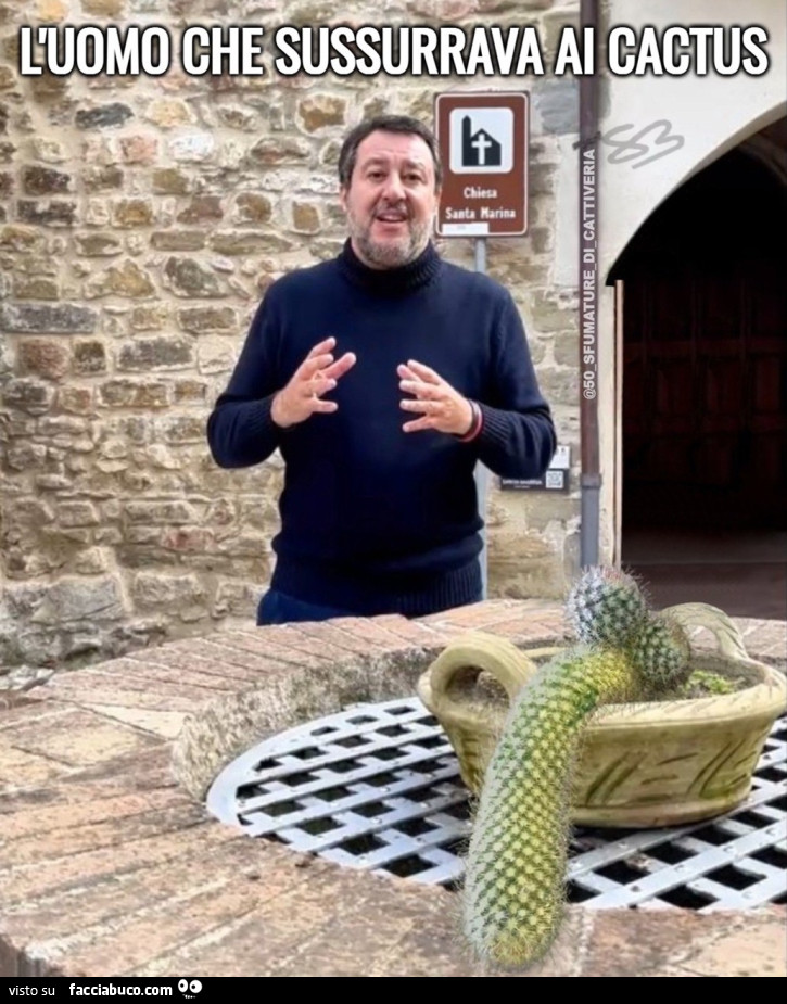 L'UOMO CHE SUSSURRAVA AI CACTUS