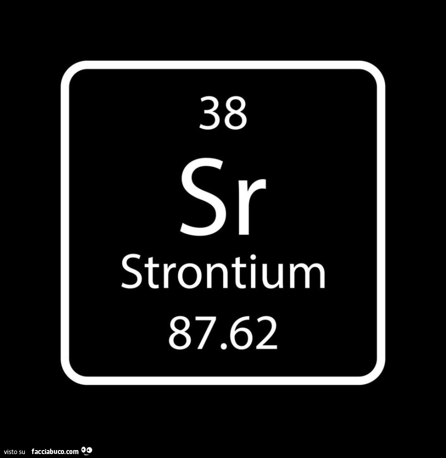 Sr Strontium