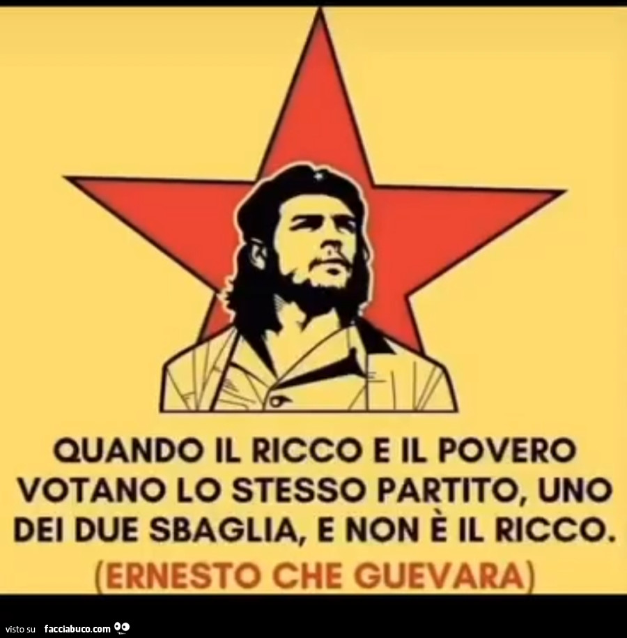 Che - poveri - ricchi - logica