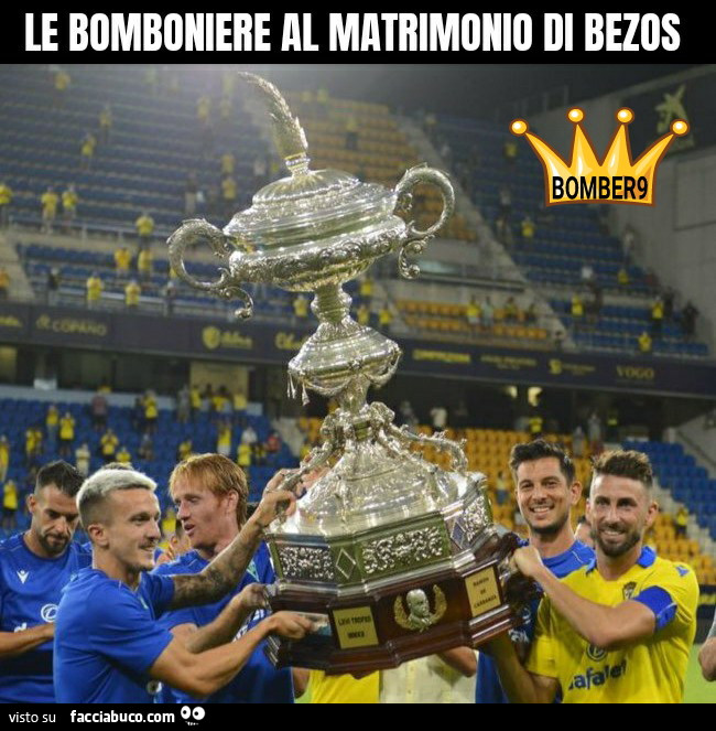 Le bomboniere al matrimonio di bezos