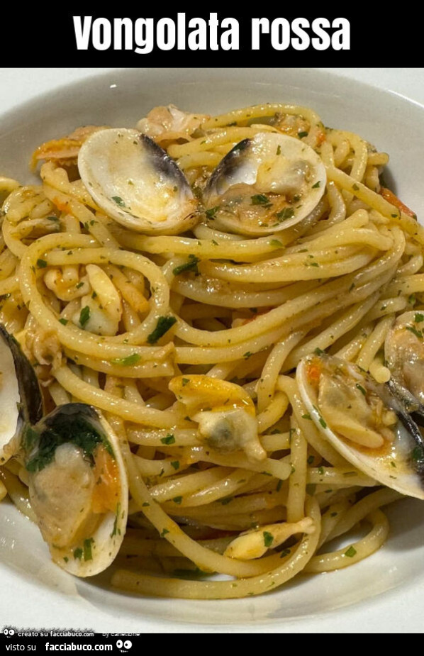 Vongolata rossa