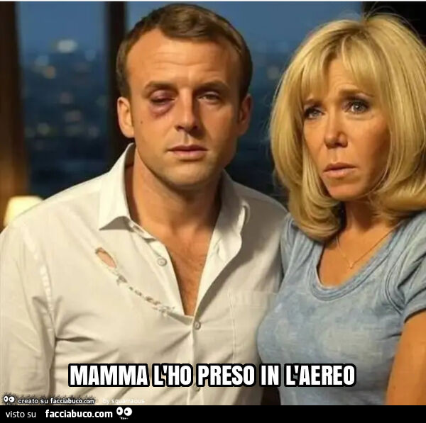 Mamma l'ho preso in l'aereo