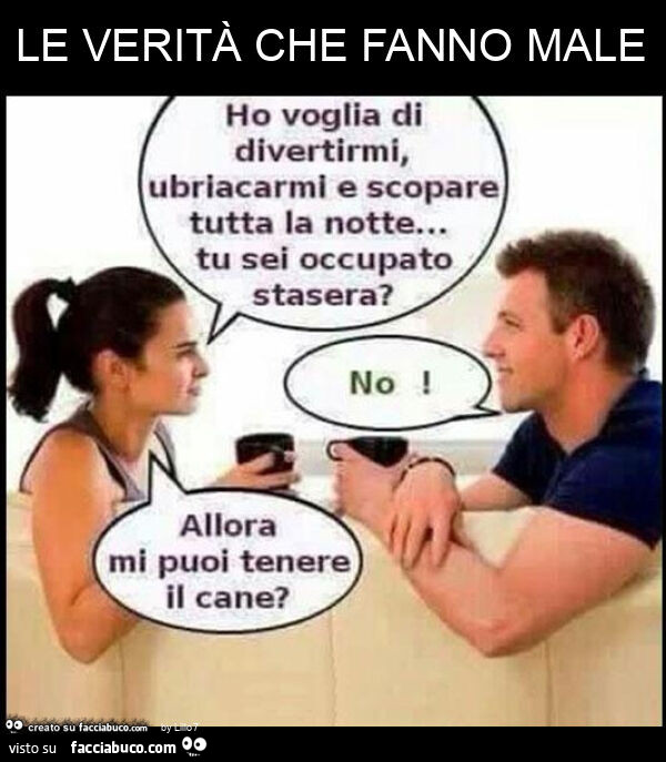 Le verità che fanno male