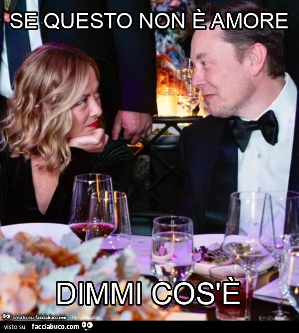 Se questo non è amore dimmi cos'è