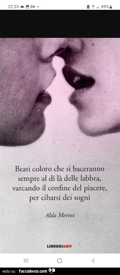 Poesia di Alda Merini sui Baci