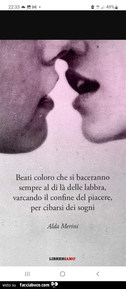 Poesia di Alda Merini sui Baci