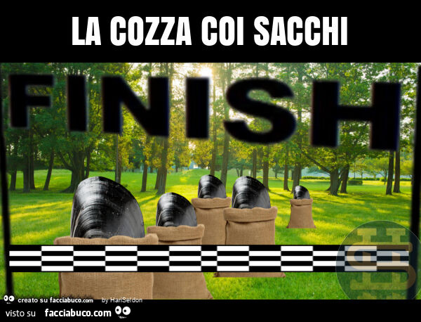 La cozza coi sacchi