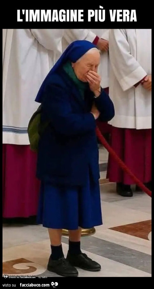 L'immagine più vera funerale papa Francesco