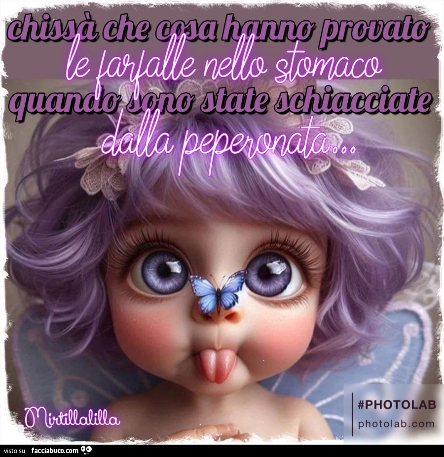 Le farfalle nello stomaco