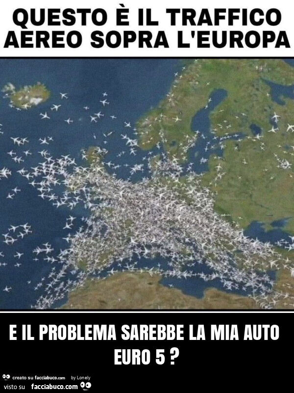 E il problema sarebbe la mia auto euro 5?
