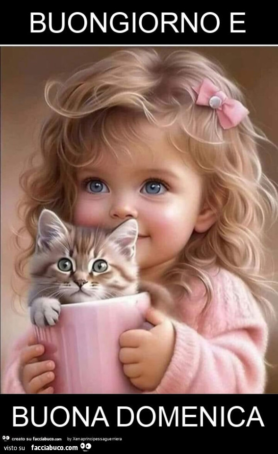 Buongiorno e buona domenica