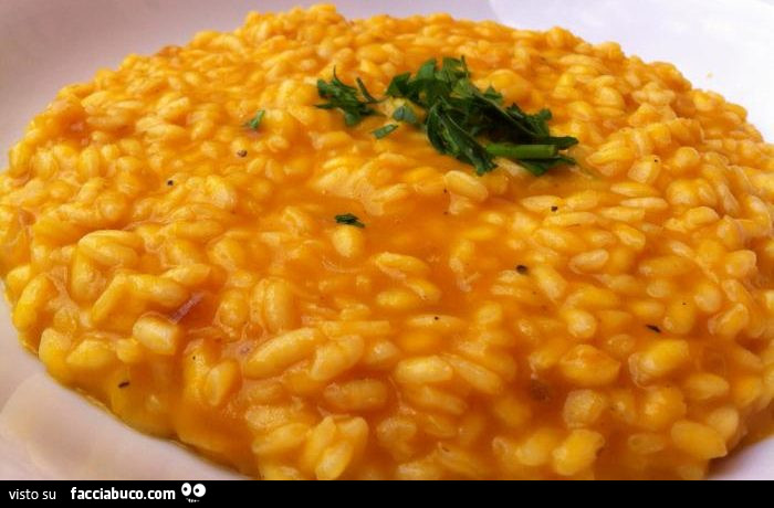 Risotto con zucca