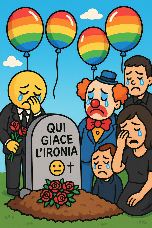 È morta l'ironia