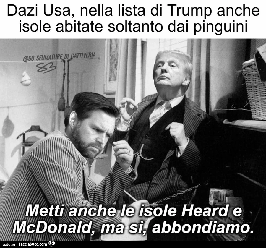 Dazi Usa, nella lista di Trump anche isole abitate soltanto dai pinguini