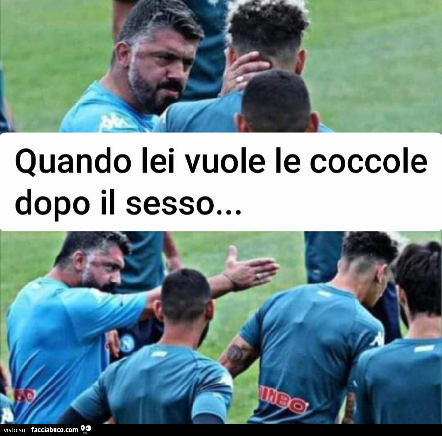 Coccole dopo sesso