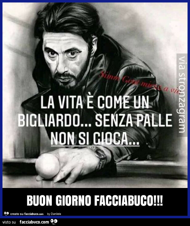 Buon giorno facciabuco