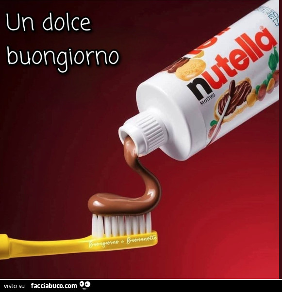 Un dolce buongiorno