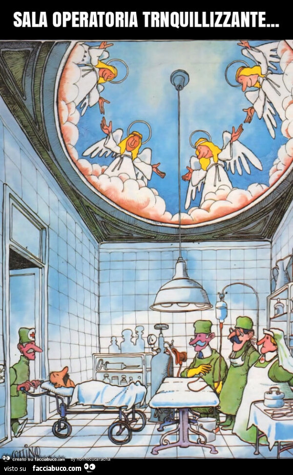 Sala operatoria trnquillizzante