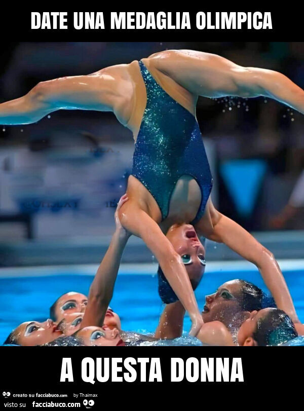 Date una medaglia olimpica a questa donna