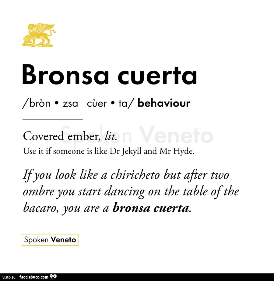 Bronsa cuerta