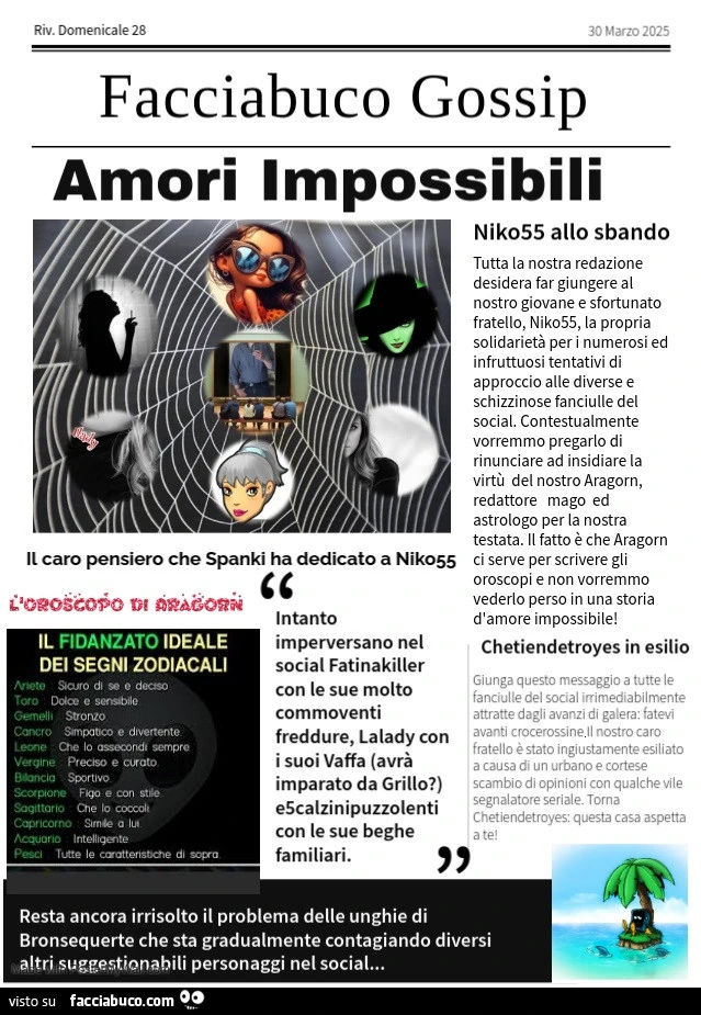 Facciabuco Gossip 28